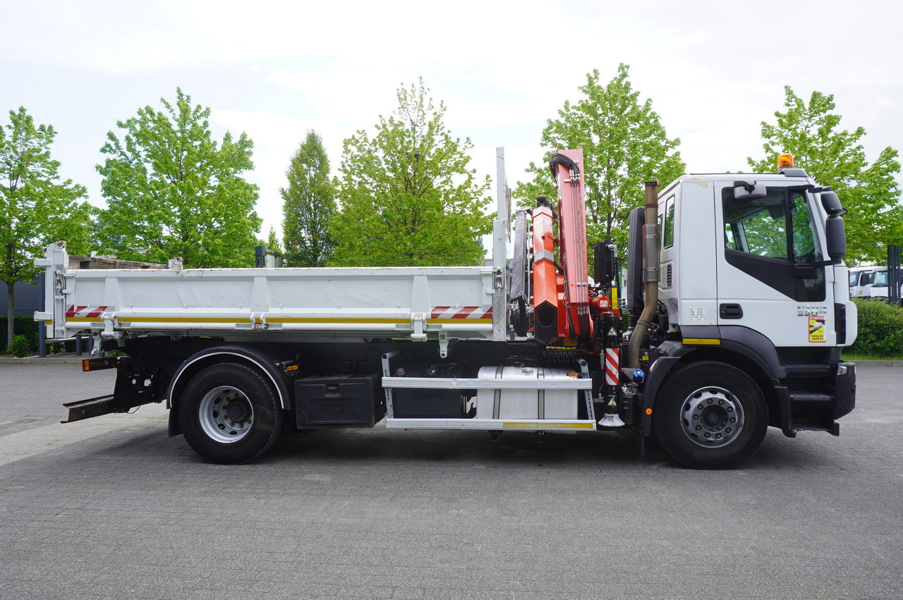 IVECO STRALIS 330 E6 / FASSI 195A 8.5 T / 3-side tipper - Camion benne, Camion grue: photos 5 IVECO STRALIS 330 E6 / FASSI 195A 8.5 T / 3-side tipper - Camion benne, Camion grue: photos 5