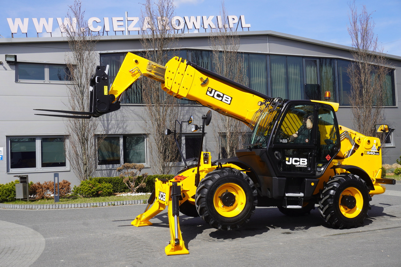 JCB 540-170 Telescopic Loader / 17m / joystick - Chargeuse sur pneus télescopique: photos 1 JCB 540-170 Telescopic Loader / 17m / joystick - Chargeuse sur pneus télescopique: photos 1