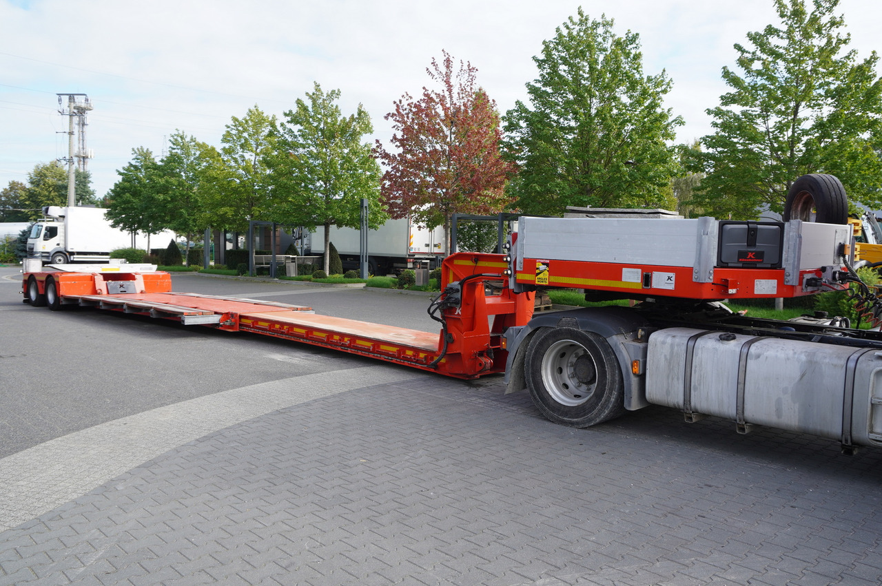 KÄSSBOHRER LB2 TIEF-BETT low loader semi-trailer / 16.5 m / Extendable semi-trailer / steered axles / 2 units - Semi-remorque surbaissé: photos 2 KÄSSBOHRER LB2 TIEF-BETT low loader semi-trailer / 16.5 m / Extendable semi-trailer / steered axles / 2 units - Semi-remorque surbaissé: photos 2