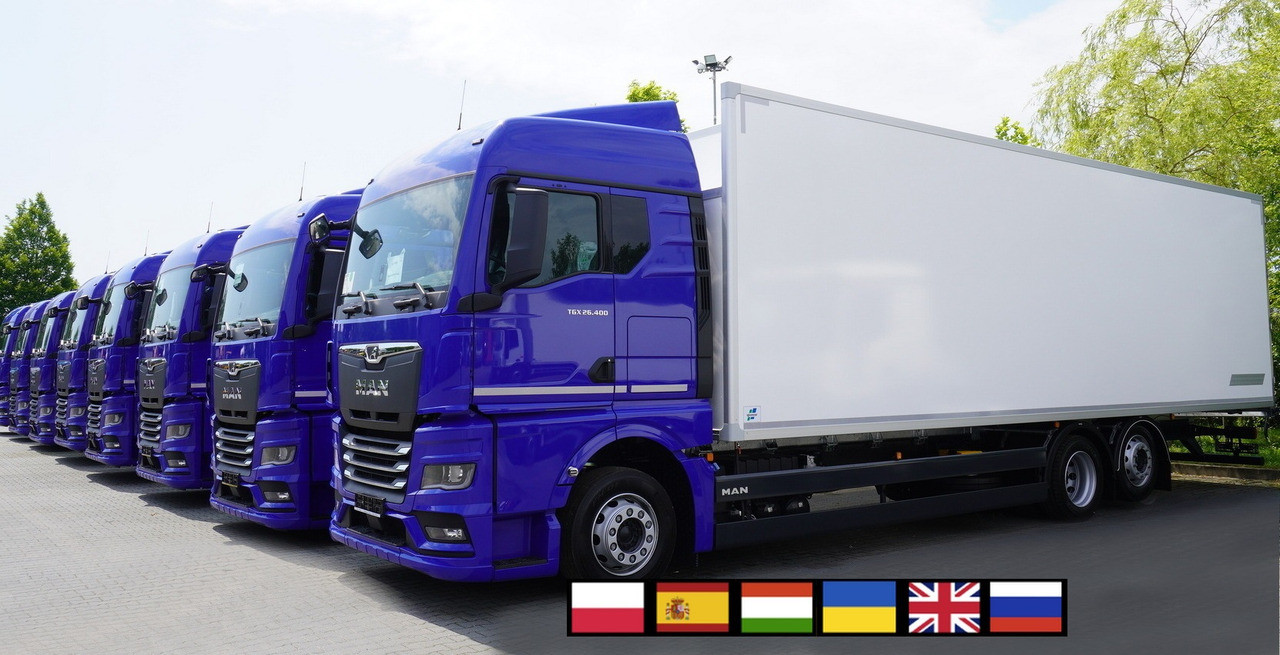 MAN New MAN TGX 26.400 / NEW IGLOOCAR refrigerator 23 pallets / 6×2 / 2024 / 10 units - Camion isothermique: photos 1 MAN New MAN TGX 26.400 / NEW IGLOOCAR refrigerator 23 pallets / 6×2 / 2024 / 10 units - Camion isothermique: photos 1