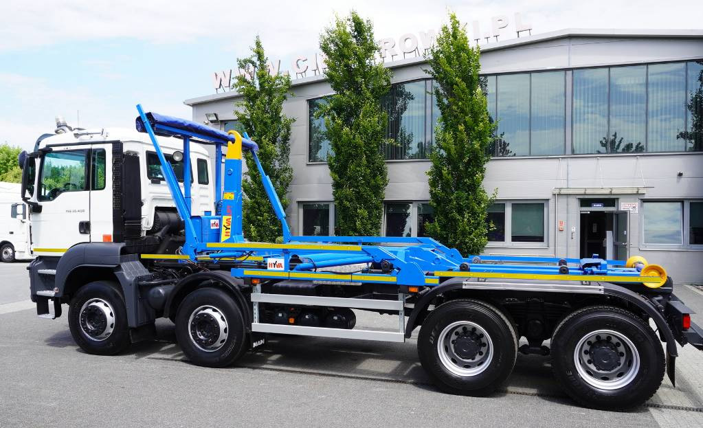 MAN TGS 35.400 8×4 HYVA LIFT 32.56 SE hooklift - Camion ampliroll: photos 5 MAN TGS 35.400 8×4 HYVA LIFT 32.56 SE hooklift - Camion ampliroll: photos 5