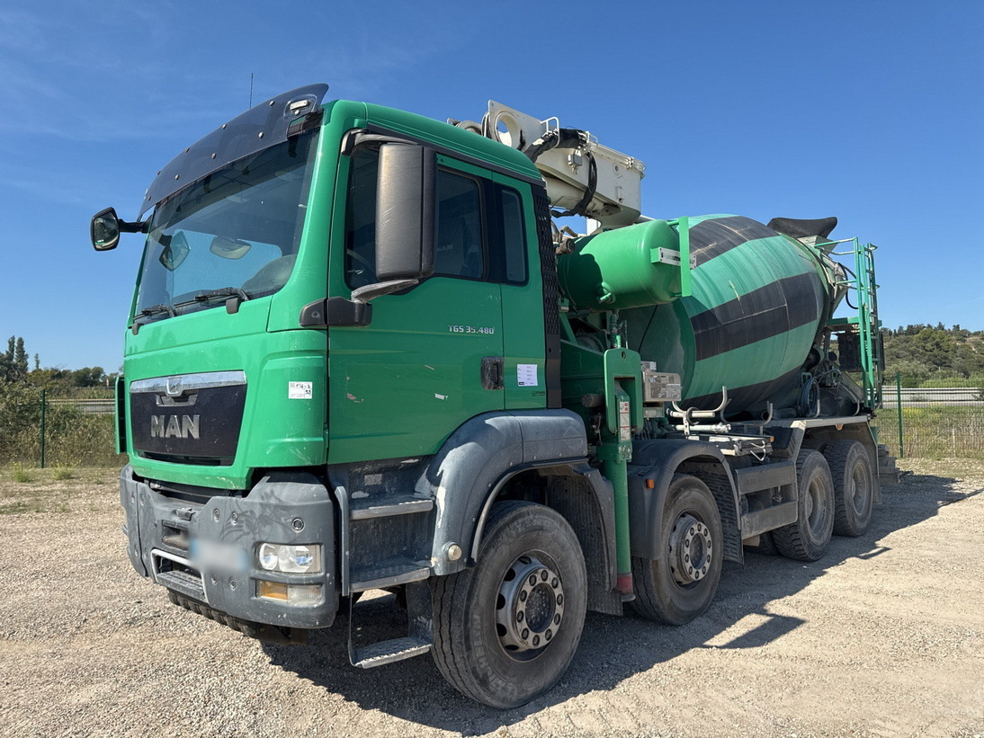 MAN TGS 35.480 8x4 Concrete Mixer Pump truck / Putzmeister M24-3 / 1600 MTH! - Camion pompe: photos 2 MAN TGS 35.480 8x4 Concrete Mixer Pump truck / Putzmeister M24-3 / 1600 MTH! - Camion pompe: photos 2