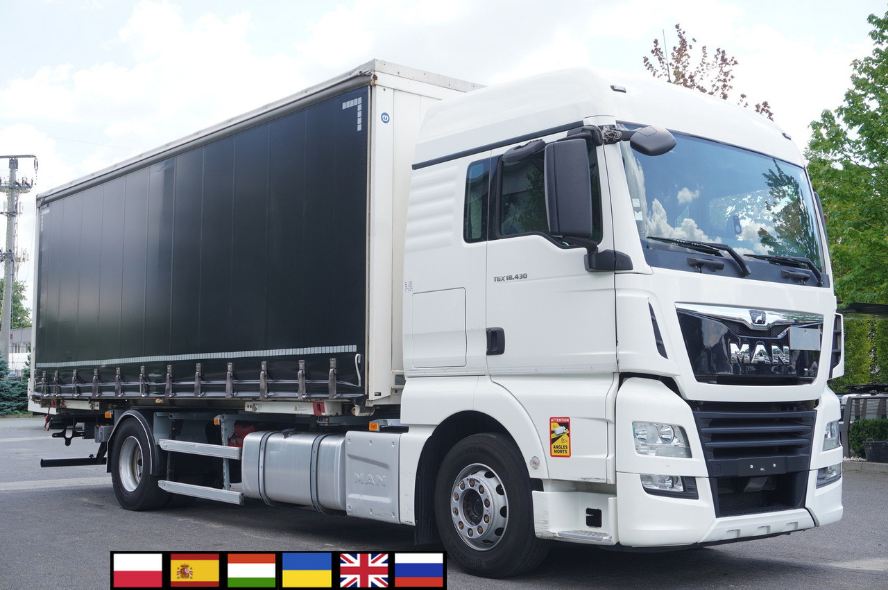 MAN TGX 18.430 / Curtainsider 18 EPAL / sleeping cab / 2021 - Camion à rideaux coulissants: photos 1 MAN TGX 18.430 / Curtainsider 18 EPAL / sleeping cab / 2021 - Camion à rideaux coulissants: photos 1