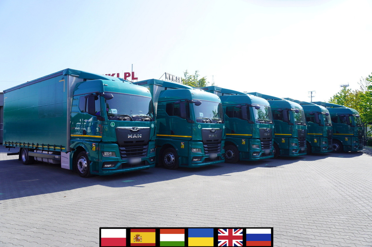 MAN TGX 18.470 / 2022 / Curtainsider 19 EPAL / Retarder / 15 units - Camion à rideaux coulissants: photos 1 MAN TGX 18.470 / 2022 / Curtainsider 19 EPAL / Retarder / 15 units - Camion à rideaux coulissants: photos 1