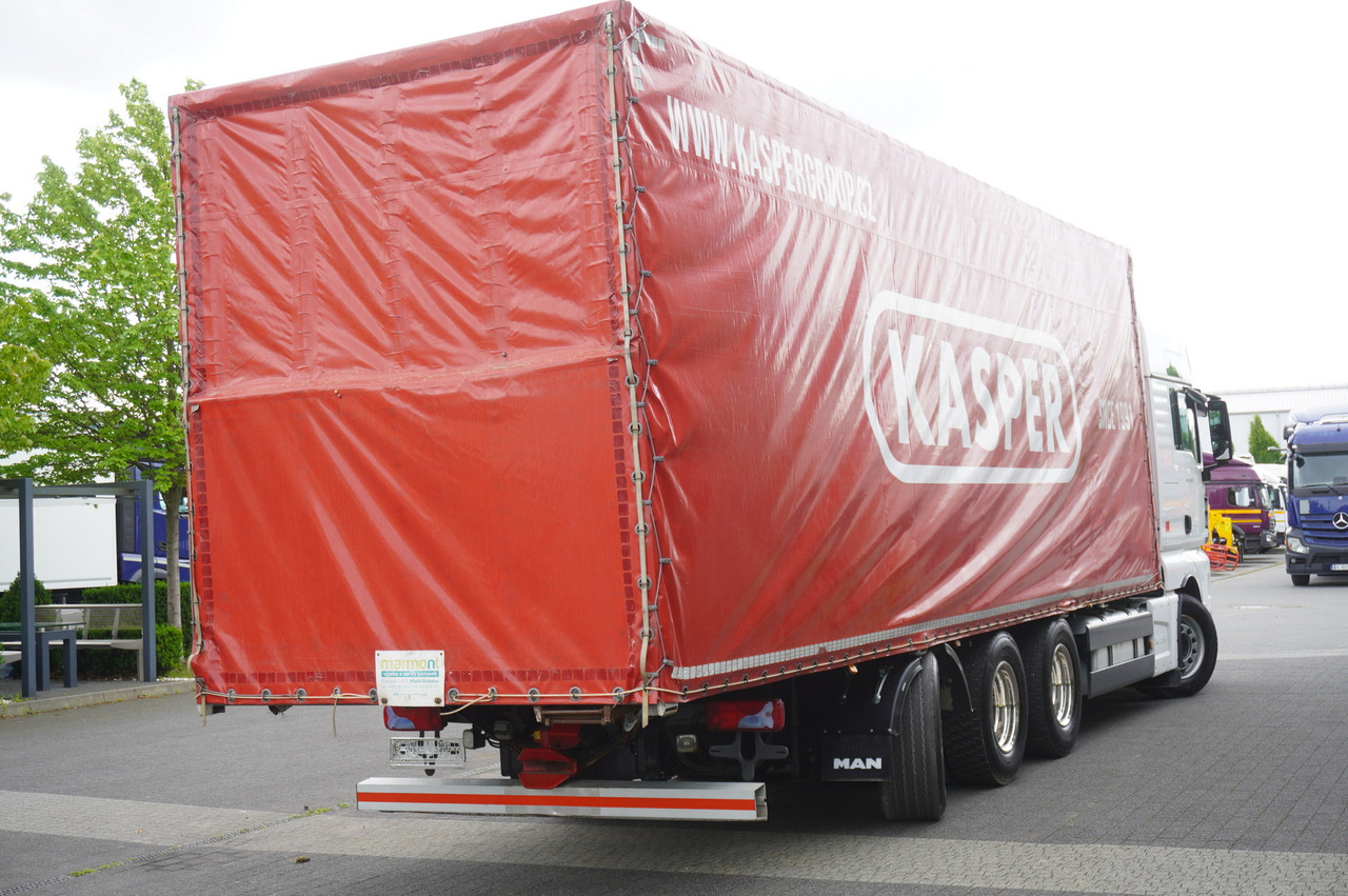 MAN TGX 35.580 E6 8x4 /4 / 23 EPAL tarp superstructure / 4th axle steered - Camion à rideaux coulissants: photos 4 MAN TGX 35.580 E6 8x4 /4 / 23 EPAL tarp superstructure / 4th axle steered - Camion à rideaux coulissants: photos 4