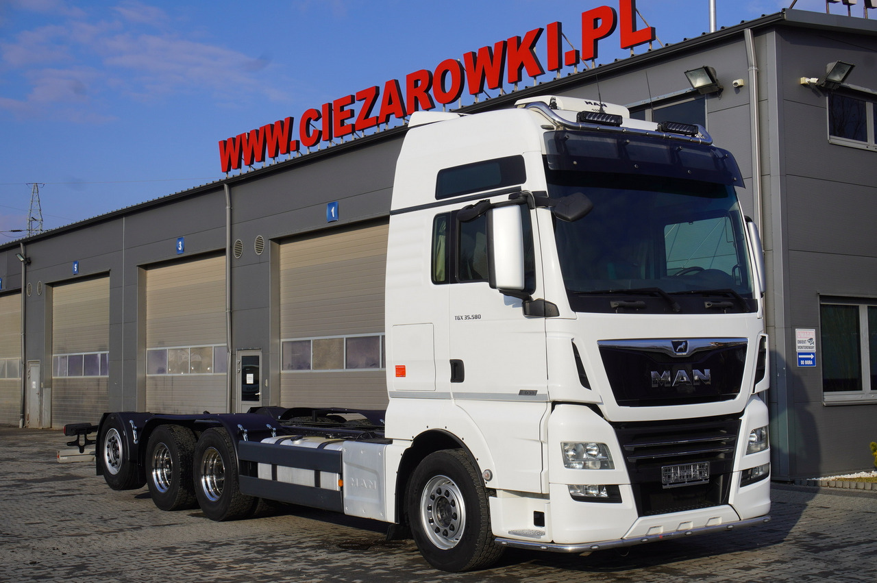 MAN TGX 35.580 E6 8x4/4 - 8.8m chassis frame - Châssis cabine: photos 1 MAN TGX 35.580 E6 8x4/4 - 8.8m chassis frame - Châssis cabine: photos 1