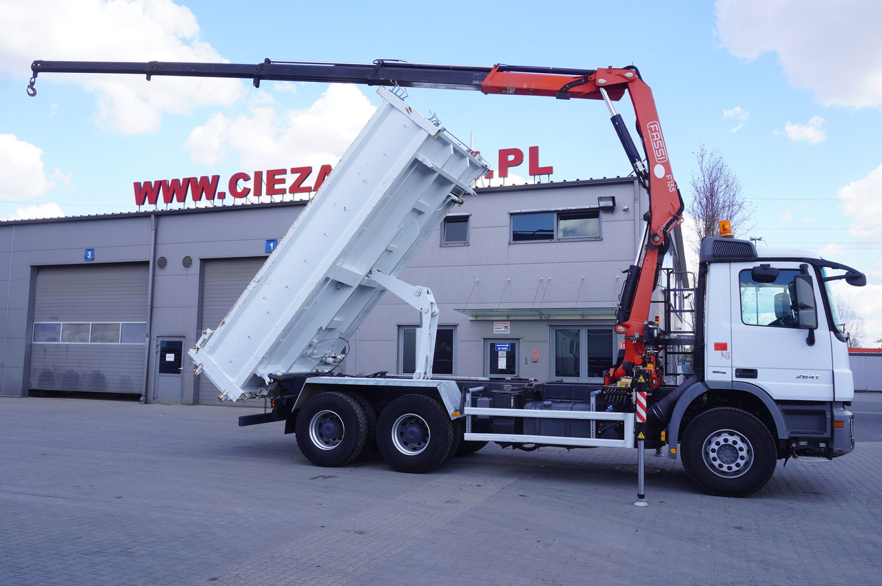 MERCEDES-BENZ Actros 2641 6×4 E5 / Crane / Dumper / 110000 km! - Grue mobile: photos 3 MERCEDES-BENZ Actros 2641 6×4 E5 / Crane / Dumper / 110000 km! - Grue mobile: photos 3