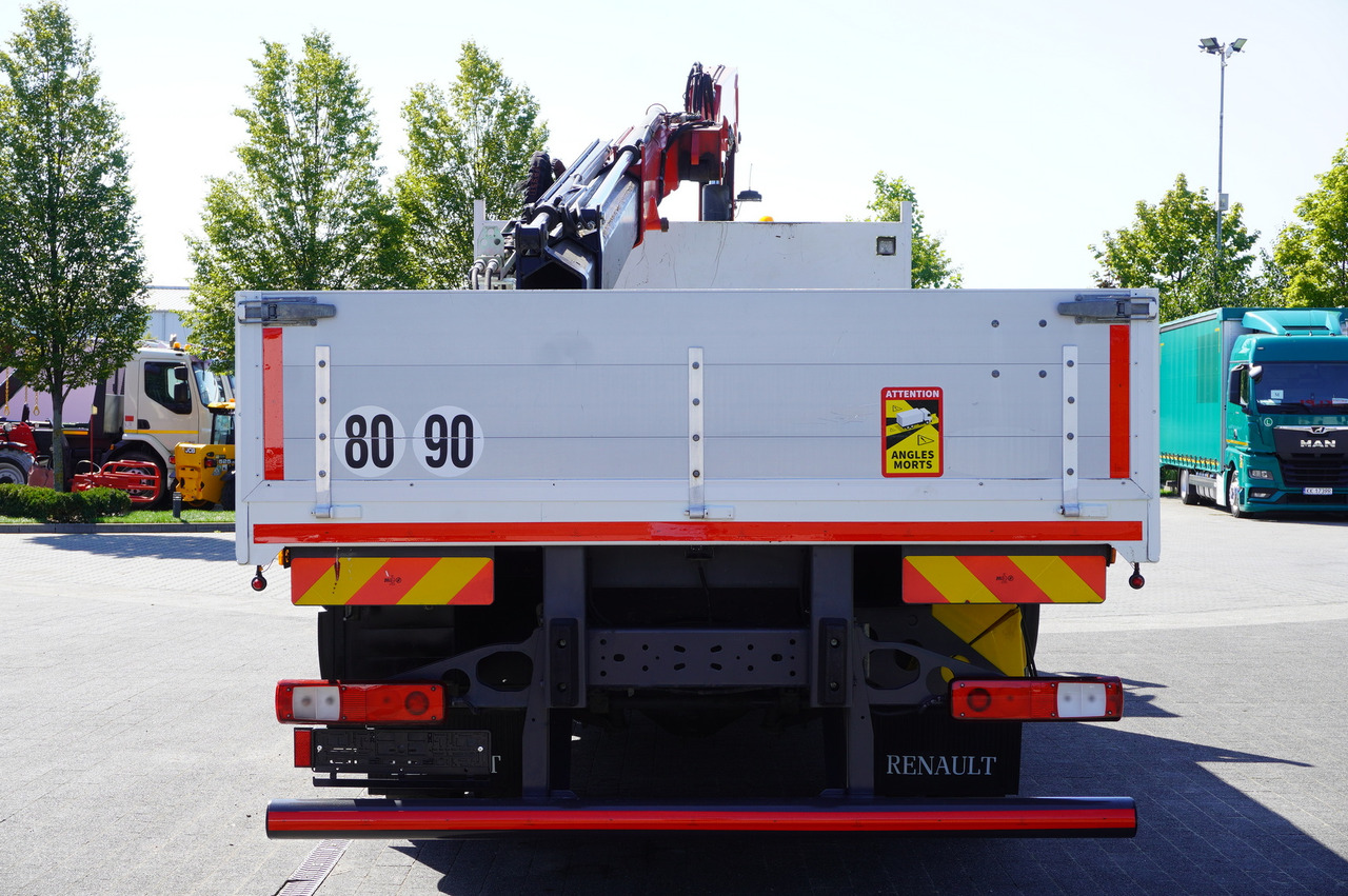 RENAULT C280 DTI 8 / FASSI crane 5.6 T / range 8 m / Flatbed 15 EPAL - Camion grue: photos 3 RENAULT C280 DTI 8 / FASSI crane 5.6 T / range 8 m / Flatbed 15 EPAL - Camion grue: photos 3