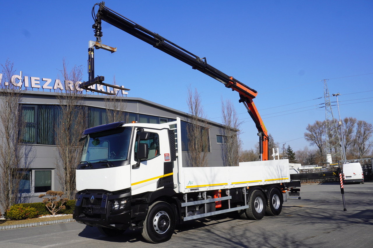 RENAULT C380 / 6x4 / HDS Palfinger PK 18002-EH 6000 kg - Grue mobile: photos 1 RENAULT C380 / 6x4 / HDS Palfinger PK 18002-EH 6000 kg - Grue mobile: photos 1