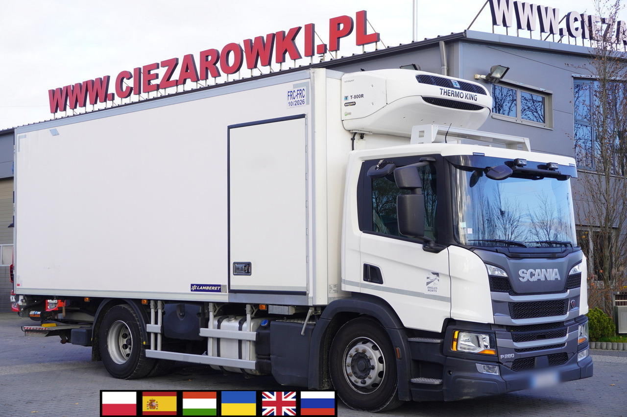 SCANIA P280 4x2 E6 / Lamberet 16 EPAL refrigerator / Multitemperature / Thermoking T-800R / 130 tho. km! / 3 units - Camion frigorifique: photos 1 SCANIA P280 4x2 E6 / Lamberet 16 EPAL refrigerator / Multitemperature / Thermoking T-800R / 130 tho. km! / 3 units - Camion frigorifique: photos 1