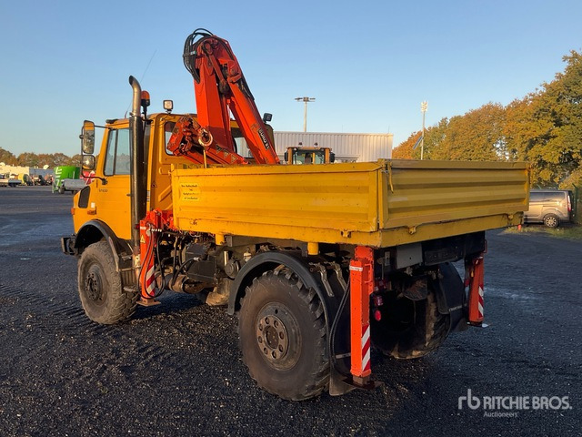 1994 Mercedes-Benz Unimog 427 4x4 Utility Truck - Camion plateau, Camion grue: photos 3 1994 Mercedes-Benz Unimog 427 4x4 Utility Truck - Camion plateau, Camion grue: photos 3