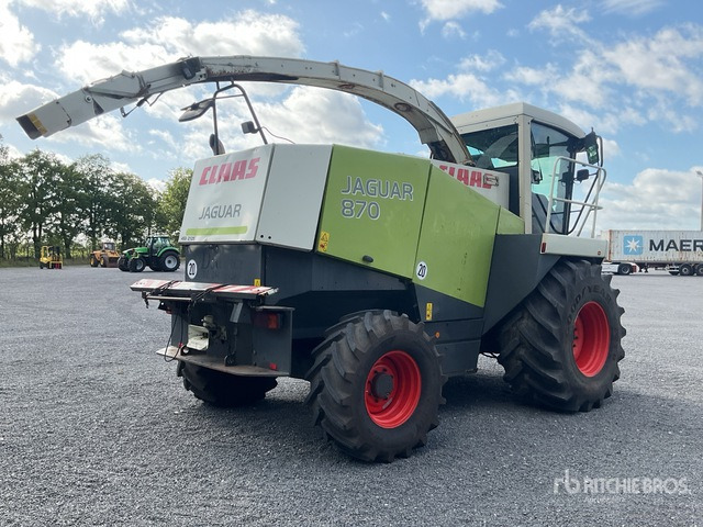 2003 Claas Jaguar 870 4WD Forage Harvester - Ensileuse: photos 3 2003 Claas Jaguar 870 4WD Forage Harvester - Ensileuse: photos 3