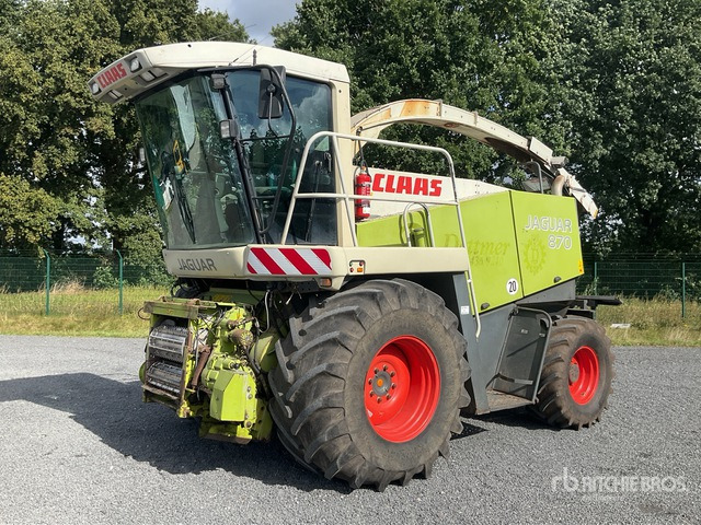 2003 Claas Jaguar 870 4WD Forage Harvester - Ensileuse: photos 1 2003 Claas Jaguar 870 4WD Forage Harvester - Ensileuse: photos 1