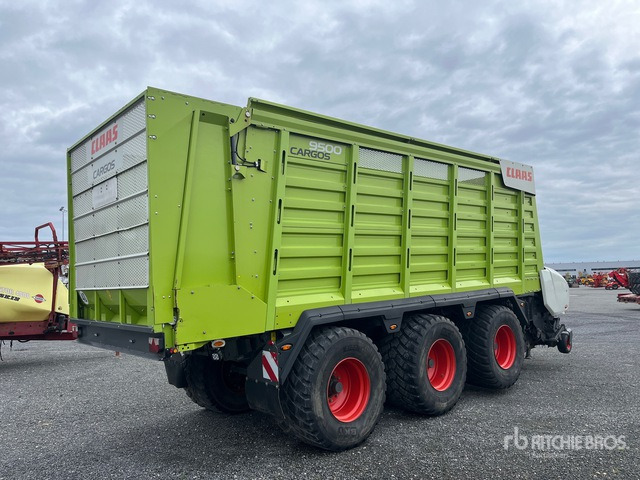 2018 Claas Cargos 9500 Tri/A Silage Wagon - Autochargeuse: photos 4 2018 Claas Cargos 9500 Tri/A Silage Wagon - Autochargeuse: photos 4