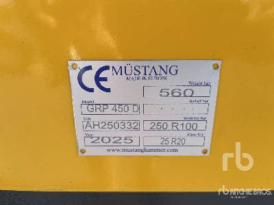 MUSTANG GRP 450 D (Unused) - Grappin: photos 3 MUSTANG GRP 450 D (Unused) - Grappin: photos 3