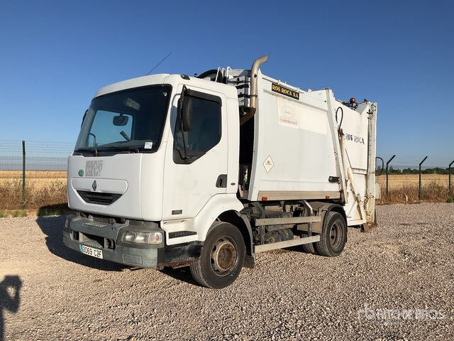 2004 Renault 220 DCI 4x2 Waste Collection Truck - Broyeur/ Épareuse: photos 1 2004 Renault 220 DCI 4x2 Waste Collection Truck - Broyeur/ Épareuse: photos 1