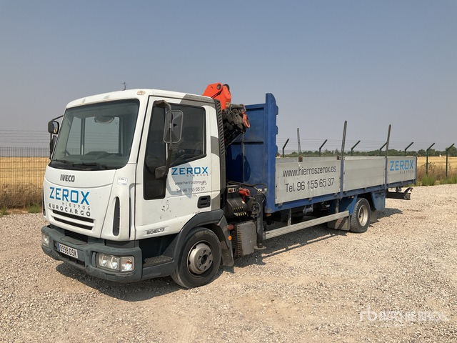 2005 Iveco Eurocargo 170 2005 Palfinger PK6500 on 4x2 Flatbed Truck with Crane - Broyeur/ Épareuse: photos 3 2005 Iveco Eurocargo 170 2005 Palfinger PK6500 on 4x2 Flatbed Truck with Crane - Broyeur/ Épareuse: photos 3