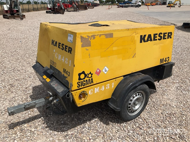 2007 Kaeser M43 Mobile Air Compressor - Compresseur d'air: photos 1 2007 Kaeser M43 Mobile Air Compressor - Compresseur d'air: photos 1