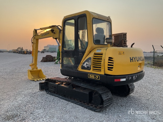 2010 Hyundai R55-7 Tracked Excavator - Pelle sur chenille: photos 2 2010 Hyundai R55-7 Tracked Excavator - Pelle sur chenille: photos 2