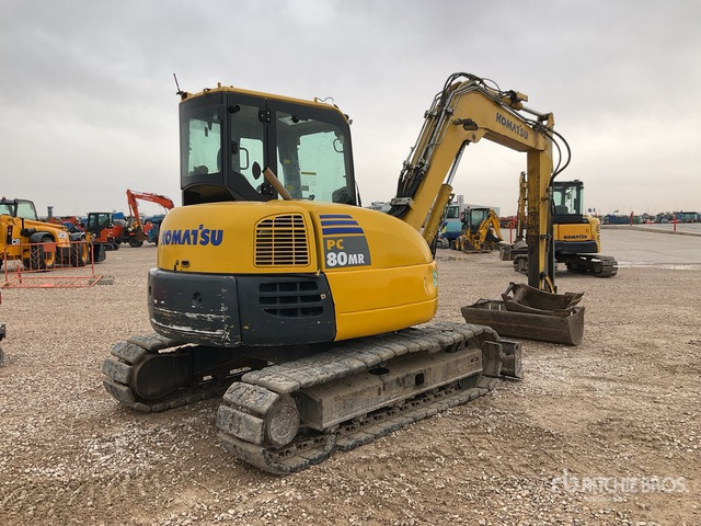 2012 Komatsu PC80MR-3 Tracked Excavator - Pelle sur chenille: photos 3 2012 Komatsu PC80MR-3 Tracked Excavator - Pelle sur chenille: photos 3