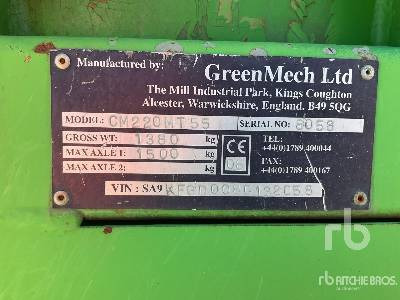 GREENMECH CM220MT55 - Broyeur de végétaux: photos 5 GREENMECH CM220MT55 - Broyeur de végétaux: photos 5