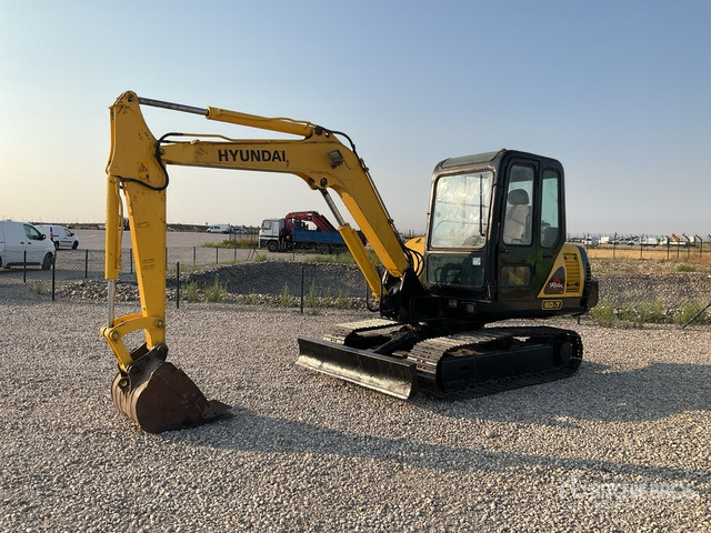 Hyundai R60-7E Tracked Excavator - Pelle sur chenille: photos 1 Hyundai R60-7E Tracked Excavator - Pelle sur chenille: photos 1