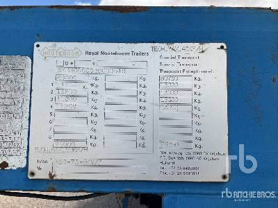 Semi-remorque surbaissé NOTEBOOM MCO-73-04V 80750 ton Quad/A 16105 m - 4190 ...: photos 6