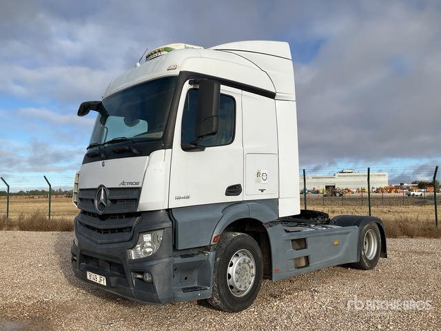 2015 Mercedes-Benz Actros 1845LS 4x2 S/A Sleeper Truck Tractor - Tracteur routier: photos 1 2015 Mercedes-Benz Actros 1845LS 4x2 S/A Sleeper Truck Tractor - Tracteur routier: photos 1