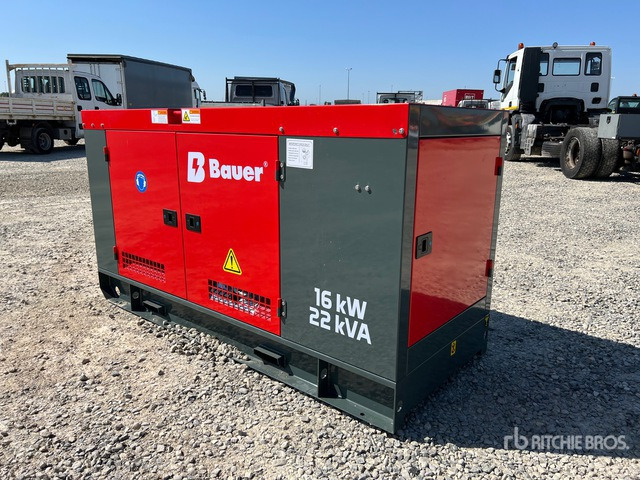 2025 Bauer Generatoren GFS-16 ATS 16kW/20kVA (Unused) Generator Set - Groupe électrogène: photos 3 2025 Bauer Generatoren GFS-16 ATS 16kW/20kVA (Unused) Generator Set - Groupe électrogène: photos 3