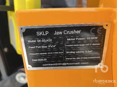SKLP SK-SSJ430 Crusher (Unused) - Concasseur: photos 5 SKLP SK-SSJ430 Crusher (Unused) - Concasseur: photos 5