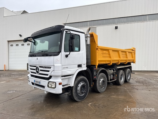 2008 Mercedes-Benz Actros 4146 8x4 Camion Benne T/A Dump Truck - Camion benne: photos 1 2008 Mercedes-Benz Actros 4146 8x4 Camion Benne T/A Dump Truck - Camion benne: photos 1