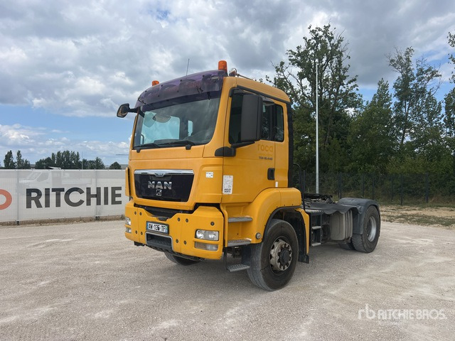 2010 MAN TGS18.440 4x4HBLS 4x4 Tracteur Routier S/A Day Cab Truck Tractor - Broyeur/ Épareuse: photos 1 2010 MAN TGS18.440 4x4HBLS 4x4 Tracteur Routier S/A Day Cab Truck Tractor - Broyeur/ Épareuse: photos 1