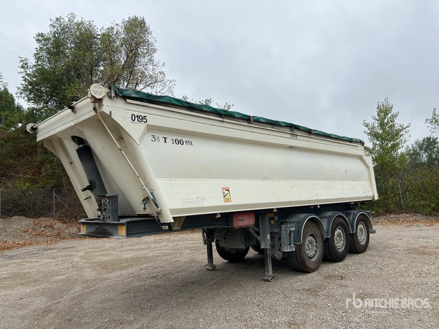 2011 Benalu C34 C MS01 Tri/A Semi Remorque Benne 3 Essieux End Dump Trailer - Semi-remorque benne: photos 1 2011 Benalu C34 C MS01 Tri/A Semi Remorque Benne 3 Essieux End Dump Trailer - Semi-remorque benne: photos 1