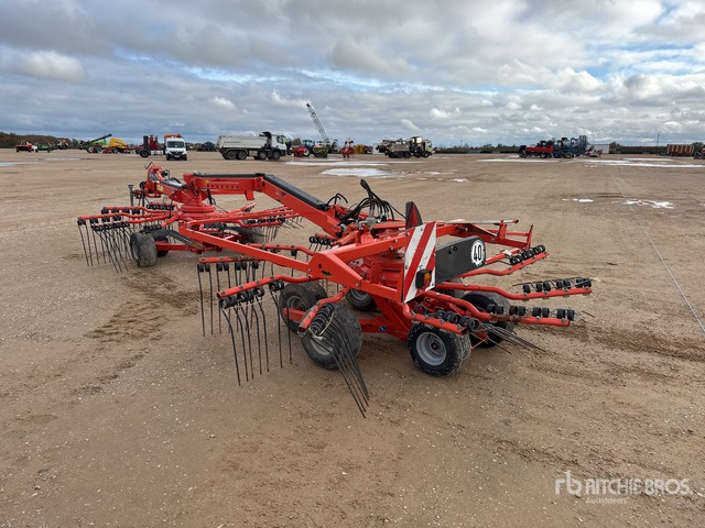 2012 Kuhn GA6632 6.3 m Semi-Mount 2 Rotor Andaineur Hay Rake - Faneuse: photos 2 2012 Kuhn GA6632 6.3 m Semi-Mount 2 Rotor Andaineur Hay Rake - Faneuse: photos 2