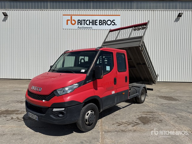 2016 Iveco 35-130 Camion Benne (Inoperable) Dump Truck: Light Duty - Utilitaire benne, Utilitaire double cabine: photos 3 2016 Iveco 35-130 Camion Benne (Inoperable) Dump Truck: Light Duty - Utilitaire benne, Utilitaire double cabine: photos 3