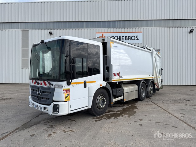 2018 Mercedes-Benz Econic 2630 NGT 6x2 Camion Benne A Ordures Mena ... Waste Collection Truck - Benne à ordures ménagères: photos 1 2018 Mercedes-Benz Econic 2630 NGT 6x2 Camion Benne A Ordures Mena ... Waste Collection Truck - Benne à ordures ménagères: photos 1