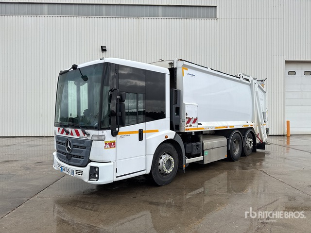 2018 Mercedes-Benz Econic 2630 NGT 6x2 Camion Benne A Ordures Mena ... Waste Collection Truck - Benne à ordures ménagères: photos 1 2018 Mercedes-Benz Econic 2630 NGT 6x2 Camion Benne A Ordures Mena ... Waste Collection Truck - Benne à ordures ménagères: photos 1