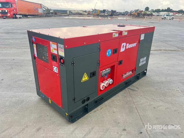 2025 Bauer GFS-50kW 62.5 kVA Skid-Mounted (Unused) Generator Set - Groupe électrogène: photos 3 2025 Bauer GFS-50kW 62.5 kVA Skid-Mounted (Unused) Generator Set - Groupe électrogène: photos 3