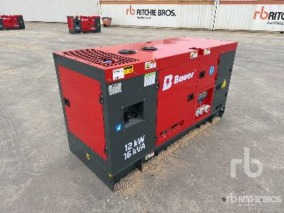 BAUER GFS-12KW Skid-Mounted 12kW/15kVA (Unused) - Groupe électrogène: photos 1 BAUER GFS-12KW Skid-Mounted 12kW/15kVA (Unused) - Groupe électrogène: photos 1