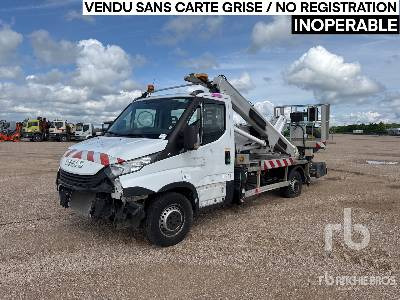 IVECO 35-120 2017 Multitel MX210 21 m on Cam ... - Camion avec nacelle: photos 1 IVECO 35-120 2017 Multitel MX210 21 m on Cam ... - Camion avec nacelle: photos 1