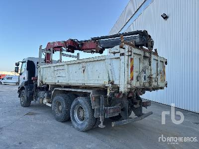 RENAULT 6x4 Camion Benne Avec Grue - Camion benne, Camion grue: photos 2 RENAULT 6x4 Camion Benne Avec Grue - Camion benne, Camion grue: photos 2