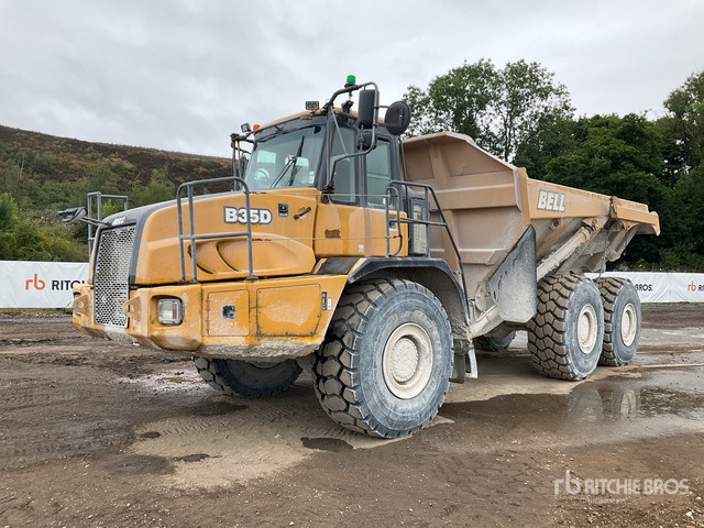 2007 Bell B35D 6x6 Articulated Dump Truck - Tombereau articulé: photos 1 2007 Bell B35D 6x6 Articulated Dump Truck - Tombereau articulé: photos 1