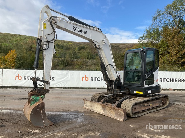 2013 Bobcat E80 EA Tracked Excavator - Pelle sur chenille: photos 2 2013 Bobcat E80 EA Tracked Excavator - Pelle sur chenille: photos 2