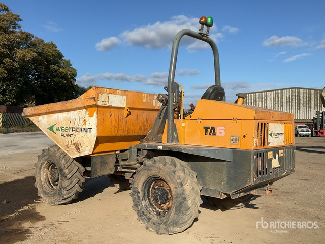 2014 Terex TA6 6 ton 4x4 Dumper - Mini tombereau: photos 3 2014 Terex TA6 6 ton 4x4 Dumper - Mini tombereau: photos 3