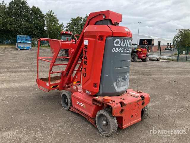 2015 Haulotte STAR 10 Electric 10 MTR Electric Mast B ... Articulating Boom Lift - Nacelle articulée: photos 4 2015 Haulotte STAR 10 Electric 10 MTR Electric Mast B ... Articulating Boom Lift - Nacelle articulée: photos 4