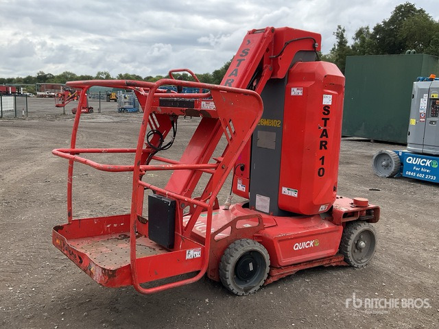 2015 Haulotte STAR 10 Electric 10 MTR Electric Mast B ... Articulating Boom Lift - Nacelle articulée: photos 2 2015 Haulotte STAR 10 Electric 10 MTR Electric Mast B ... Articulating Boom Lift - Nacelle articulée: photos 2