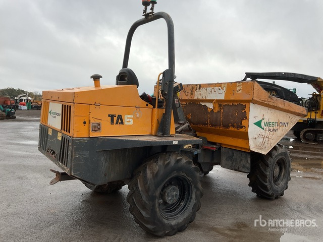 2015 Terex TA6 6 ton 4x4 Dumper - Mini tombereau: photos 3 2015 Terex TA6 6 ton 4x4 Dumper - Mini tombereau: photos 3