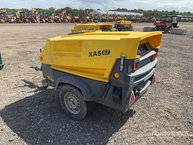 2016 Atlas Copco XAS67KD Mobile Air Compressor - Compresseur d'air: photos 4 2016 Atlas Copco XAS67KD Mobile Air Compressor - Compresseur d'air: photos 4