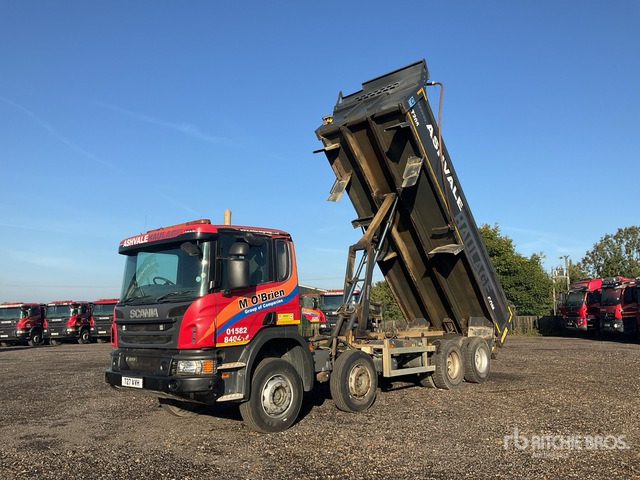 2016 Scania P410 8x4 Twin-Steer Tri/A Dump Truck - Camion benne: photos 1 2016 Scania P410 8x4 Twin-Steer Tri/A Dump Truck - Camion benne: photos 1