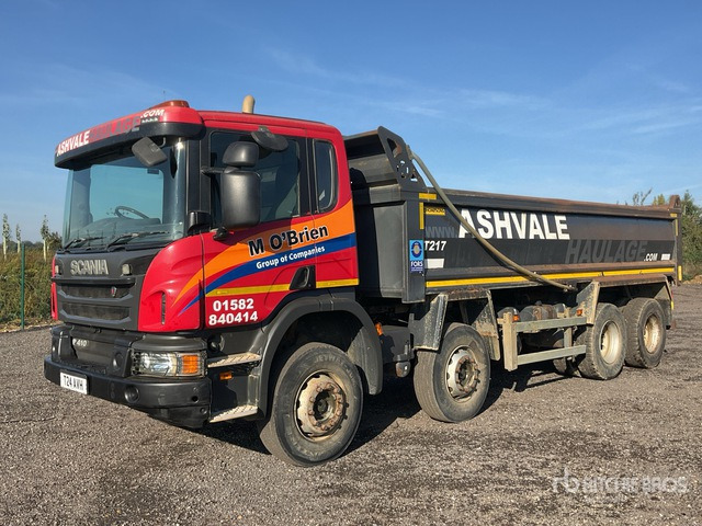 2016 Scania P410 8x4 Twin-Steer Tri/A Dump Truck - Camion benne: photos 1 2016 Scania P410 8x4 Twin-Steer Tri/A Dump Truck - Camion benne: photos 1